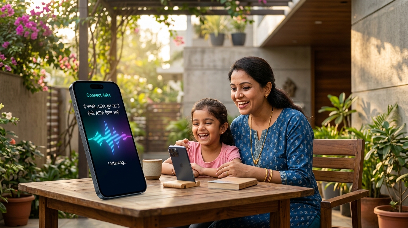 Connect AIRA Multilingual Voice AI